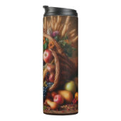 カラフル/感謝祭/コルヌコピア/秋 タンブラー (回転右)