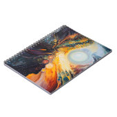 カラフル、抽象芸術Skyノートブック ノートブック (左側)