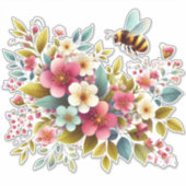 カラフル、春/フローラ シール (正面)