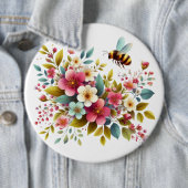 カラフル、春/フローラ 缶バッジ (インサイチュ)