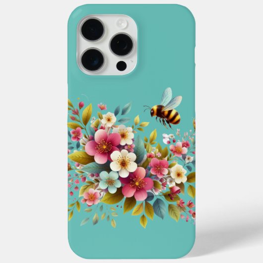 カラフル、春/フローラ Case-Mate iPhoneケース (裏面)