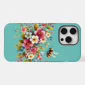 カラフル、春/フローラ iPhoneケース (裏面横)