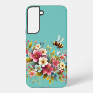 カラフル、春/フローラ SAMSUNG GALAXY S22+ケース