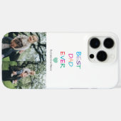 カラフル「最高のパパ・エバー」 -おもしろいと心のこもった贈り物 Case-Mate iPhoneケース (裏面 (横))