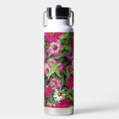 カラフル《植物》百日草ガーデンフローラ ウォーターボトル (正面)