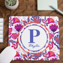 カラフル，熱帯花の模様