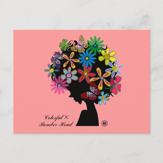 カラフル×爆弾頭 ポストカード (正面)