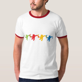 カラフル-猿の十分のバレル Tシャツ