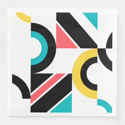 カラフル，都市，トレンディー，幾何モダン芸術 (正面)