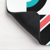 カラフル，都市，トレンディー，幾何モダン芸術 マウスパッド (コーナー)