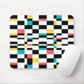カラフル,都市,モダン,トレンディー幾何学的パターン マウスパッド (マウス)