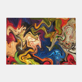 カラフル,陽気,カラフル+パターン,テキスタイル ドアマット