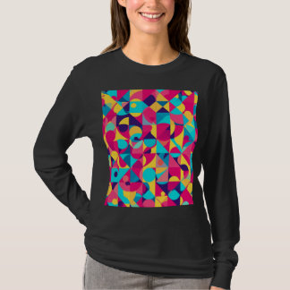 カラフル 80年代 90年代 ヴィンテージ パターンTシャツ Tシャツ