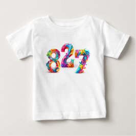カラフル 827 ベビーTシャツ