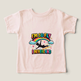 カラフル「I'm So Fly I Neverland」トドラー トリブレンドTシャツ