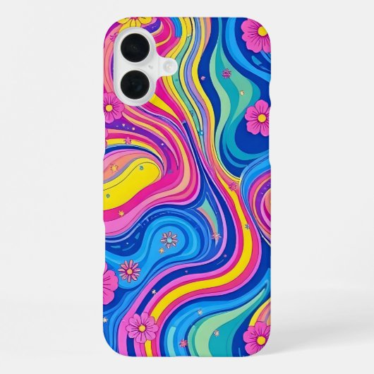 カラフル iPhoneケース (裏面)