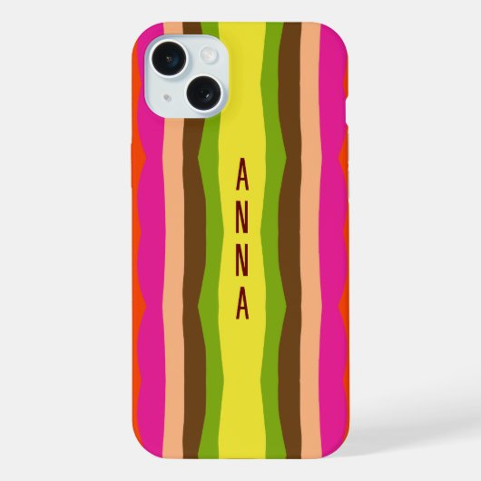 カラフル iPhoneケース (裏面)