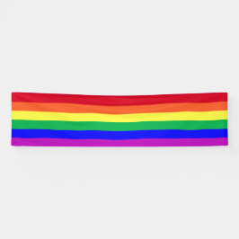 カラフル LGBTQ プライド レインボー ストライプ パーティー 横断幕