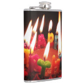 カラフル、LitCの"ハッピーバースデー"の蝋燭、暗室 フラスク (右)