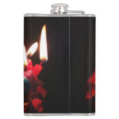 カラフル、LitCの"ハッピーバースデー"の蝋燭、暗室 フラスク (裏面)