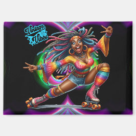 カラフル-Meヒッピー・シック・ヴィンテージ・マグネット マグネット