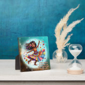 カラフル-Me Hippieシックなムーンプラークとイーゼル フォトプラーク (インサイチュ)