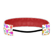 カラフル, Pickleball Paddles, Orange Pickleballs アスレチックヘッドバンド (裏面)