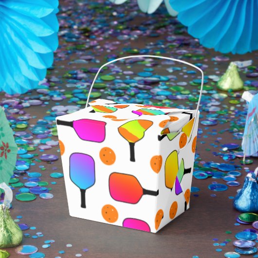 カラフル, Pickleball Paddles, Orange Pickleballs フェイバーボックス (パーティー)