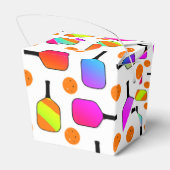 カラフル, Pickleball Paddles, Orange Pickleballs フェイバーボックス (裏面サイド)