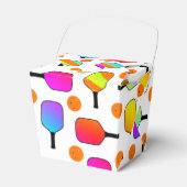 カラフル, Pickleball Paddles, Orange Pickleballs フェイバーボックス (正面サイド)