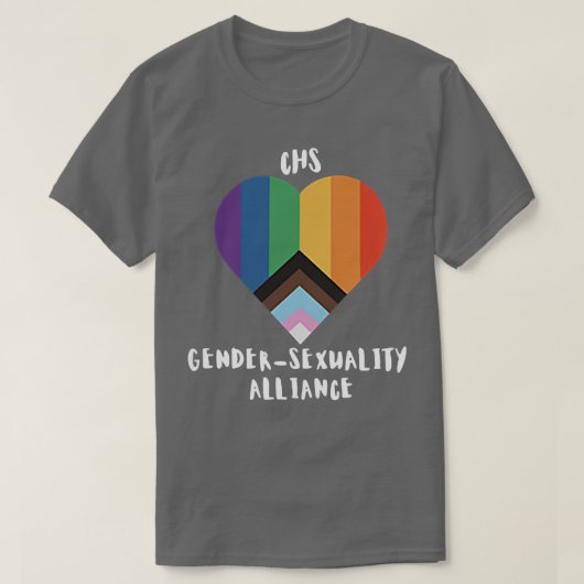 カラフル Tシャツ (デザイン正面)