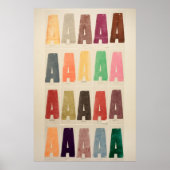 カラフルA ポスター (正面)