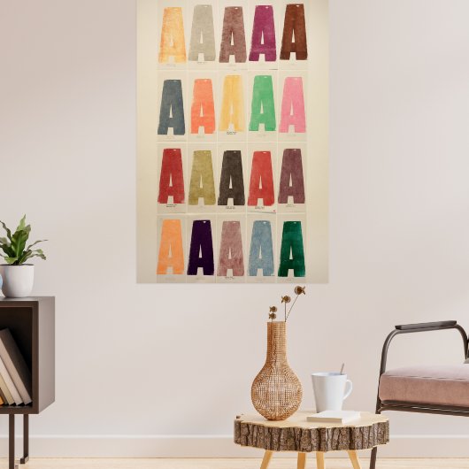 カラフルA ポスター (リビング3)