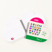 カラフルABC ノートブック (内部)