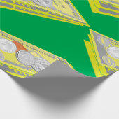 カラフルAmerican Money現金とコイン ラッピングペーパー