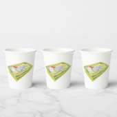 カラフルAmerican Money現金とコイン 紙コップ