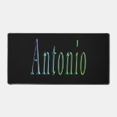 カラフルAntonio Name、Desk Mat デスクマット (正面)