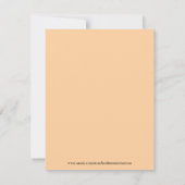 カラフルArt Mixed Mediaあいさつポップ・アートのカード (裏面)