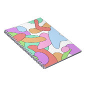 カラフルBLOBノートブック ノートブック (右側)