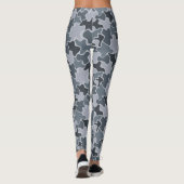 カラフルBLOBパターン レギンス (裏面)