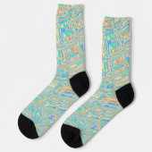 カラフルBlobs Socks ソックス (左)
