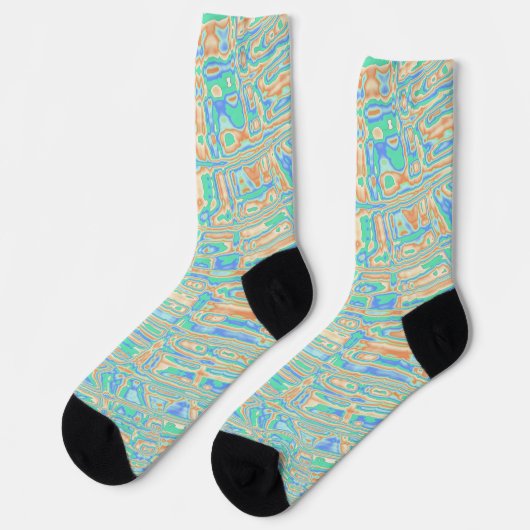 カラフルBlobs Socks ソックス (左)