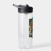 カラフルCinque Terre，イタリア – カスタマイズ可能な写真 ウォーターボトル (右面)