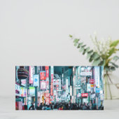 カラフルCity of Tokyo Japan at Night Poster (スタンド正面)