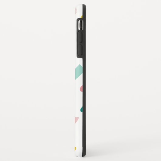 カラフルDABS絵を描クリエイティブおもしろいはっきりした（明） Case-Mate iPhoneケース (裏面/左)