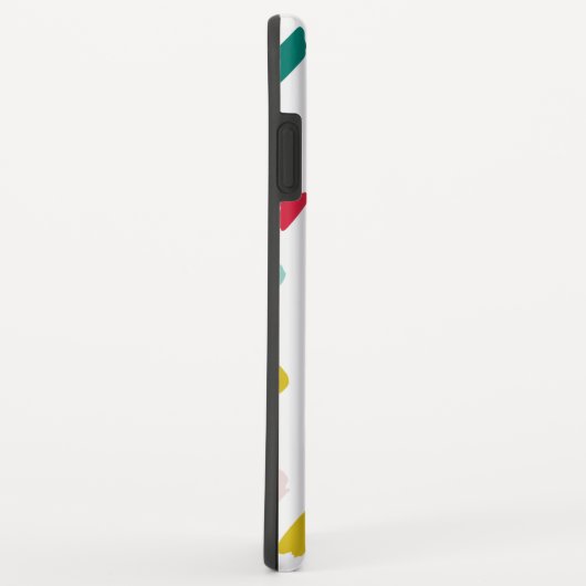 カラフルDABS絵を描クリエイティブおもしろいはっきりした(明) Case-Mate iPhoneケース (裏面/右)