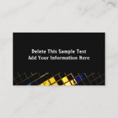 カラフルDJ 名刺 (裏面)