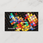 カラフルDJ 名刺 (正面)
