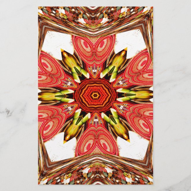 カラフルdoodle floraハートシームレスstar.jpg (正面)