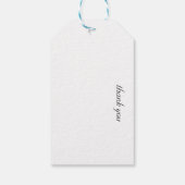 カラフルDragonflyのカスタマイズ ギフトタグ (裏面)